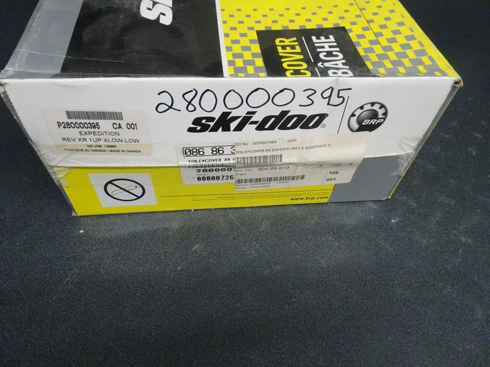 New Ski-Doo OEM Snowmobile Cover 280000395 Expedition REV XR 1UP XLOW-LOW - Image 2 of 3