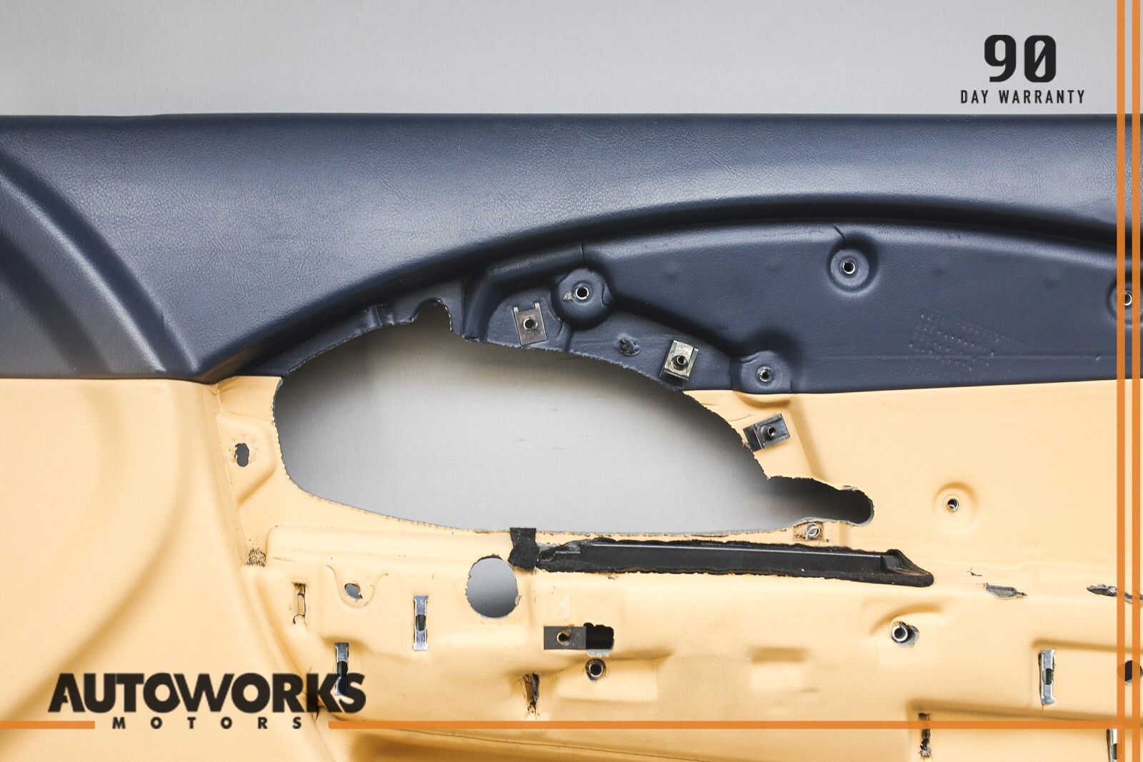 03-13 Maserati Quattroporte M139 Front Right Side Interior Door Panel Cuoio OEM