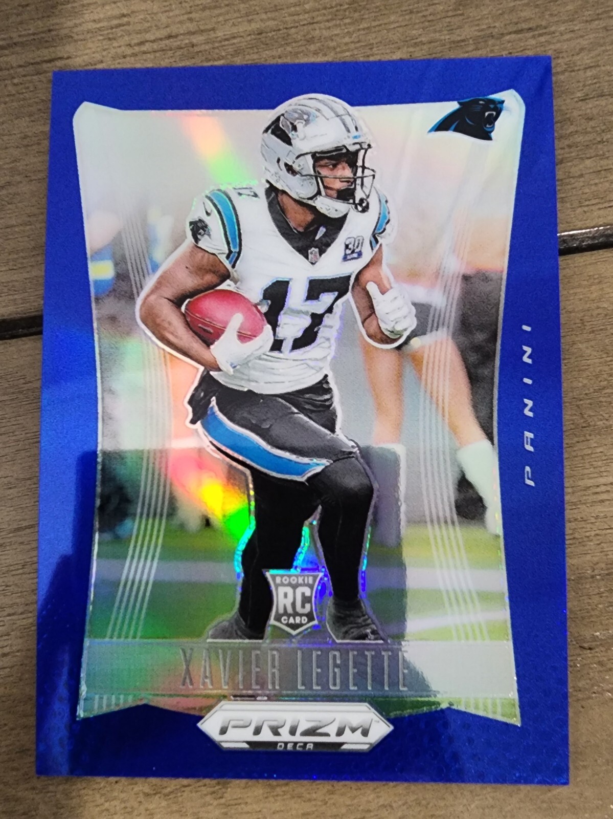 Xavier Legette 2024 Prizm Deca Rookie RC #44 Blue Prizm /149