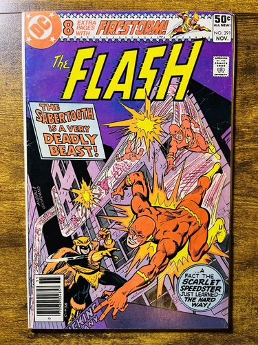 FLASH 291 ROSS ANDRU COVER CARY BATES STORY DC COMICS 19780 VINTAGE