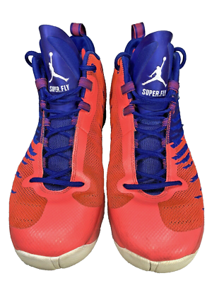 Nike Air Jordan Zoom Superfly 2016 Men's Size 8.5 844677-404 Red \u0026 Blue |  eBay