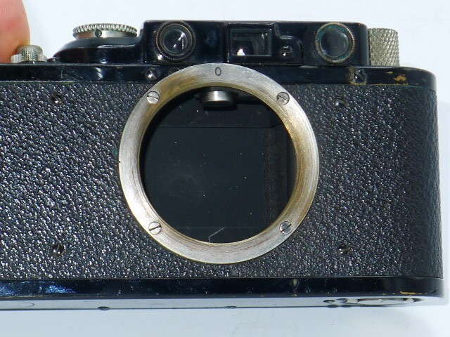 Leica II Model D Black Leitz Wetzlar Rangefinder Camera c.1932