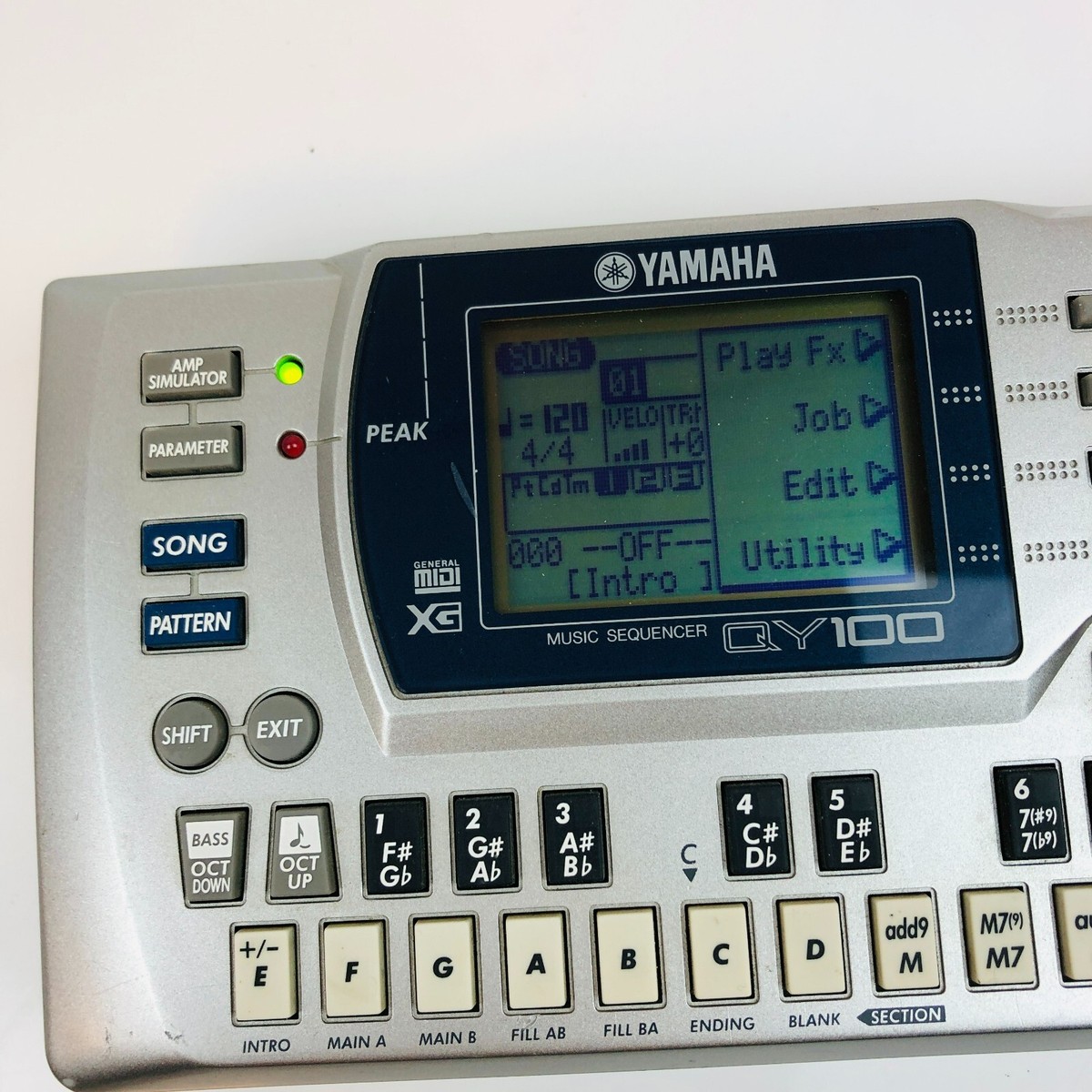 YAMAHA QY100 Music Sequencer Sampler Sound Module MIDI QY