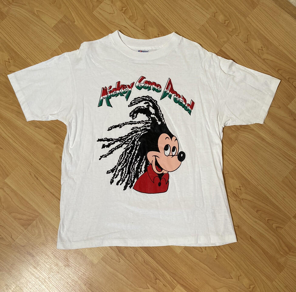 Vintage 80s Mickey Mouse “Gone Dread” Mens Sz XL Disney Vintage 80s Mickey Mouse “Gone Dread” Mens Sz XL Disney