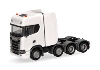 Herpa 308601-004 | Scania CS20 Hochdach | Schwerlastzugmaschine 4Achs | Weiß