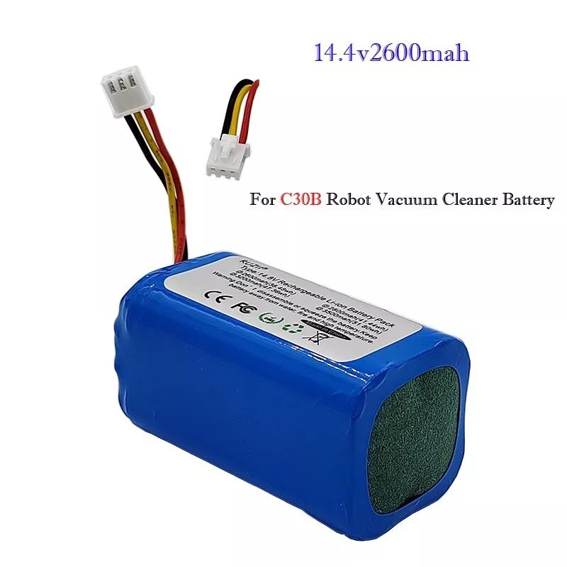 Rechargeable 14.4V 14.8v 2600mAh Battery For LIECTROUX C30B Robot Vacuum Cleaner - Image 2 of 4