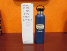 PROUDLY WISCONSIN CHEESE PROMO ASCENT H2GO 24 OZ. STAINLESS BOTTLE & BOX UNUSED