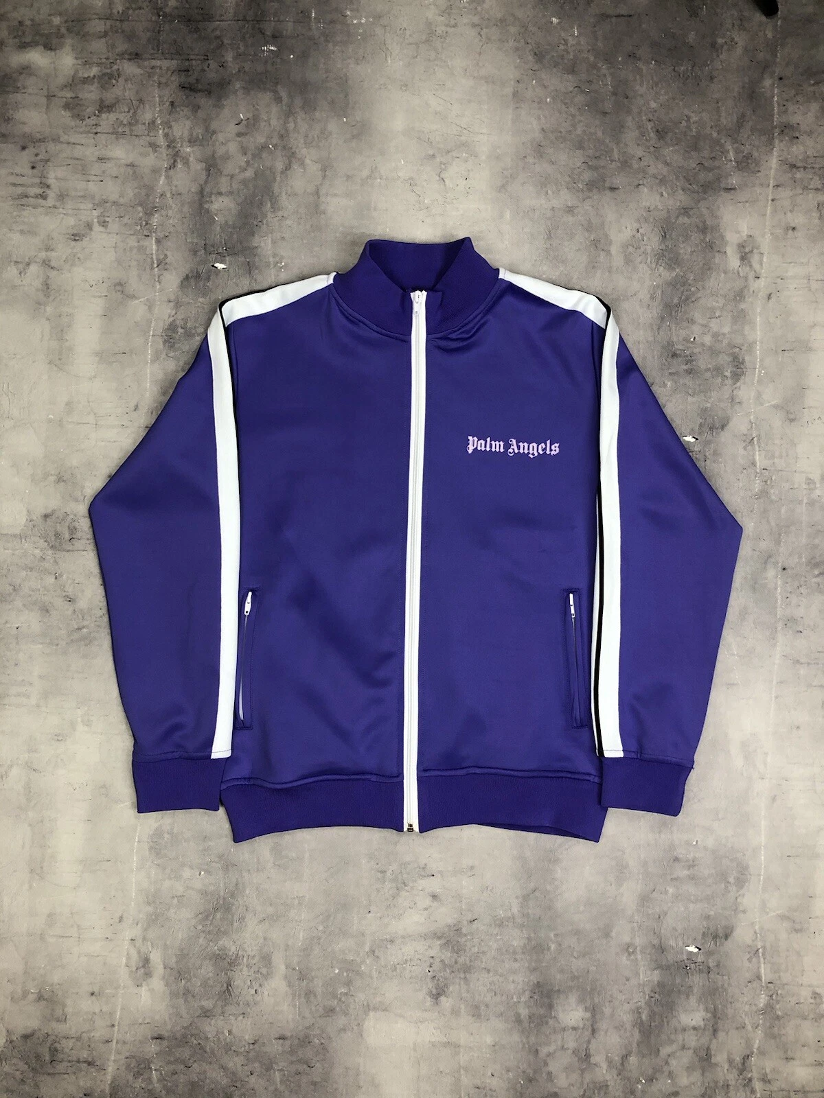 Giacca da pista viola Palm Angels taglia S