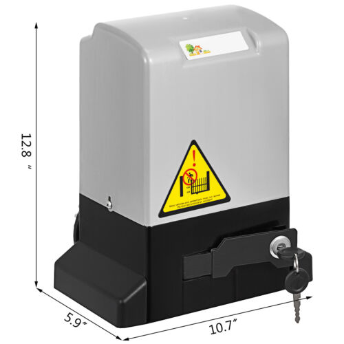 370w Motore Cancello Scorrevole 600 kg Kit Automazione Centralina Apricancello - Afbeelding 8 van 12
