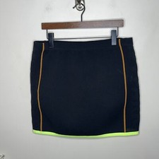 ADIDAS x IVY PARK Beyonce Knit Bodycon Mini Skirt Black 3V14 