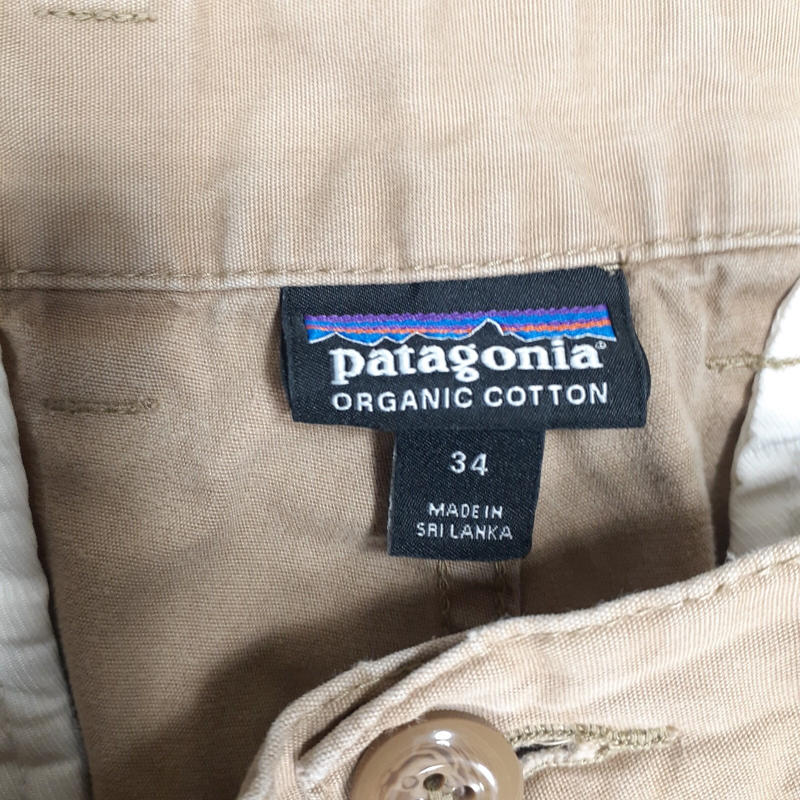 Patagonia Worn Wear AllWear Chino Shorts Mens 34 Org… Gem