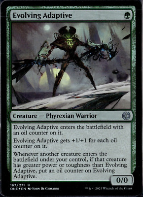 Evolving Adaptive - 167 - Foil - ONE - NM - MTG Magic The Gathering
