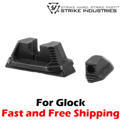 Strike Industries Iron Sights Standard Height for Glock 17 19 22