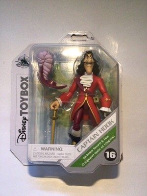 Disney ToyBox Captain Hook Action Figure 16 NEW Includes Sword and Hat | eBay