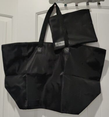 Carnival Cruise Line Tote Bag Elite Players Club Black Zipper Matching Zip Pouch