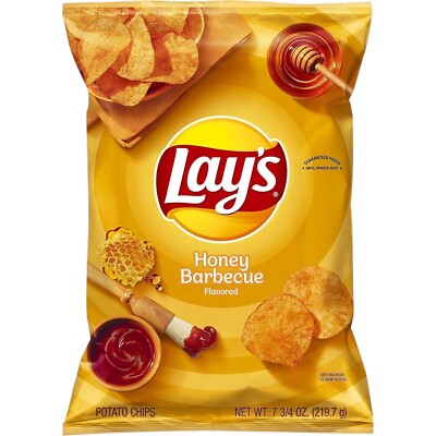 Lay's Honey Barbecue Potato Chips 7.75 oz 1 Bag