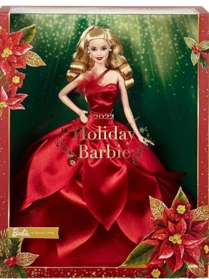Barbie Vacaciones 2022 Llegadas por NAVIDAD Firma Coleccionista Regalo Rubia Dorado Foto 2 de 4