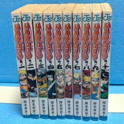 【初版】NARUTO First Edition Vol 1 2 3 Set Naruto Complete Manga Box Sets 1, 2, & 3 With Extras-English Brand