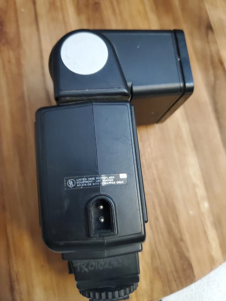 Camera Flash Sunpak Auto 422D Thyristor Parts Only - Image 4 of 4