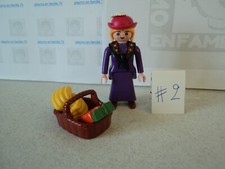 PLAYMOBIL vintage série rose époque 1900 cliente étal légumes set 5341 / 1996 #2