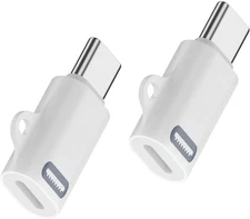 Iphone 15 Charging Adapter,Mfi Certified USB C Male to Lightning Female Connecto