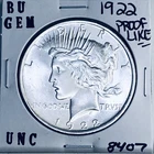 1922 P BU GEM PEACE SILVER DOLLAR UNC MS+++ U.S. MINT RARE COIN 8407