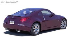 Borla S-TYPE Edelstahl Duplex Komplettanlage für Nissan 350Z je 1x rund