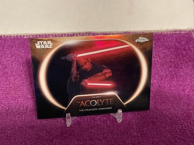2025 Topps Chrome Star Wars The Stranger, Unmasked The Acolyte # AC-12 Insert