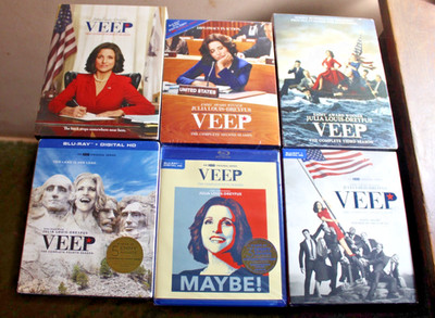 Veep: The Complete Seasons 1 2 3 4 5 6 Blu-ray & DVD Mixed Lot Brand New Sealed