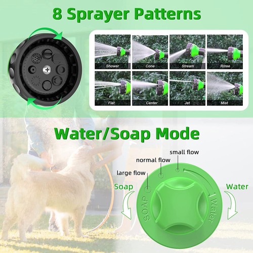 Dog Bathing Hose Nozzle for Garden Watering and Pet - Picture 6 of 12