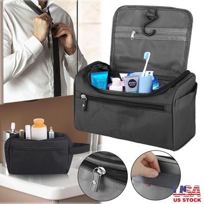 hanging toiletry bag travel dopp kit Fit in Indigo four leather loops secure your grooming essentials in place Personalized Hanging Leather Toiletry Bag,