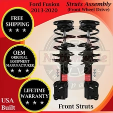 Monroe Genuine OEM Front Struts For 2013-2020 Ford Fusion 2WD Lifetime Warranty