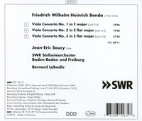 Violakonzerte Nr.1-3 (F-Dur, Es-Dur, Es-Dur) | Friedrich Wilhelm Heinrich Benda