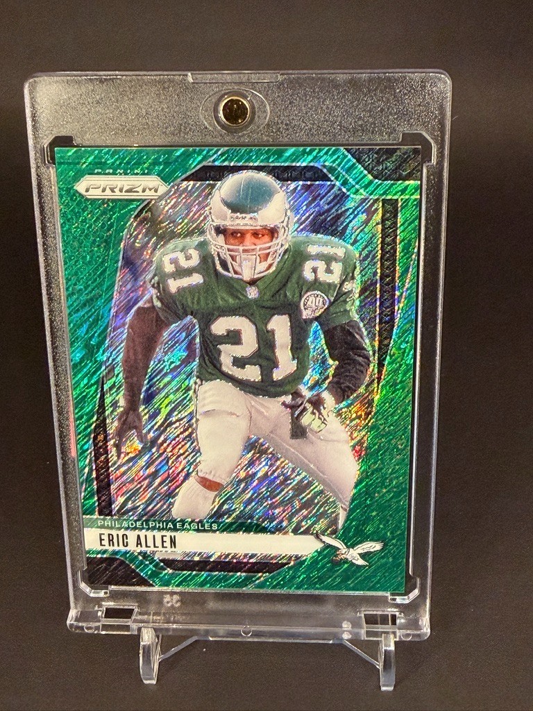 Eric Allen 2025 Prizm Green Shimmer FOTL  1/5 - EAGLES HOF  FOP 🦅