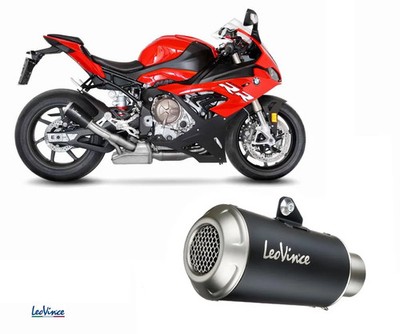 Auspuff Schalldaempfer Leovince Appr LV-10 Inox BLACK BMW S 1000 RR 2019 2024