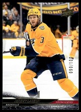 2024-25 Upper Deck UD Exclusives Jeremy Lauzon 090/100 Nashville Predators #349