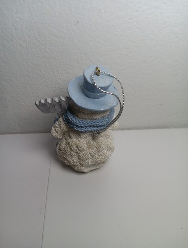 Snow Buddies Encore Group Natale pupazzo di neve pala statuina ornamento 1999 off to - Foto 3 di 3