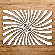 Pattern Swirlin Large Reusable Wall Stencil For Painting DIY Home Decor Template
