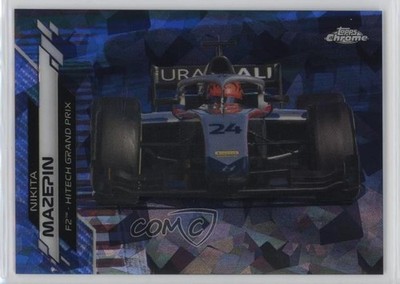 2020 Topps Chrome Sapphire Formula 1 F2 Cars Nikita Mazepin #79 1in5