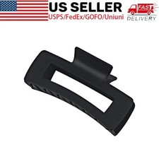 Black Strong Hold Banana Hair Jaw Clip Large Claw for Women Girls