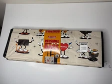 Costco Cartoon Highlights Reusable Shopping Tote Bag Kirkland Heavy Duty 4-Pack