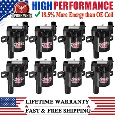8Pack Round Ignition Coil UF262 For Chevy Silverado 1500 2500 GMC 4.8L 5.3L 6.0L