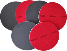 Bowling Ball Sanding Pads, 6 Pieces, Grit 500 to 5000, Polishing and Cleaning