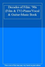 Decades of Film: '90s (Film & TV)-Piano/Vocal & Guitar-Music Boo