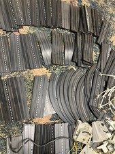 Lot Of Vintage Aurora Model Motoring HO Slot Car Track Sections-100 Pieces