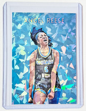 Angel Reese Limited Edition Artist Signed "Chicago Sky" Refractor Card 1/1