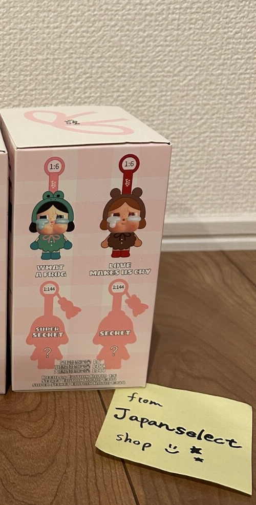 POP MART CRYBABY Crying Again Series Plush Figure 1PCS Blind Box