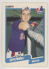 1990 Fleer Printed in Canada Larry Walker #363 Rookie RC HOF 2s9