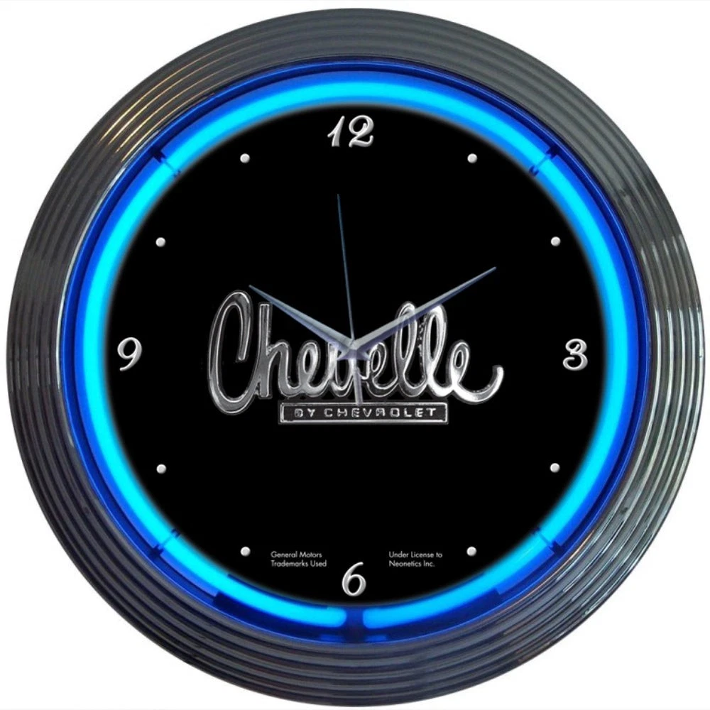 Neonetics Chevelle Neon Clock - Thumbnail 3