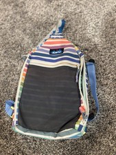 KAVU Rainbow Rope Mini Sling back Bag Vacation travel Summer
